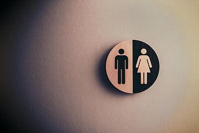 Знак Мъже/Жени на тоалетна