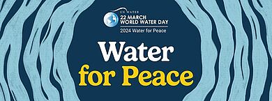 Банер - Световен ден на водата - Вода за мир